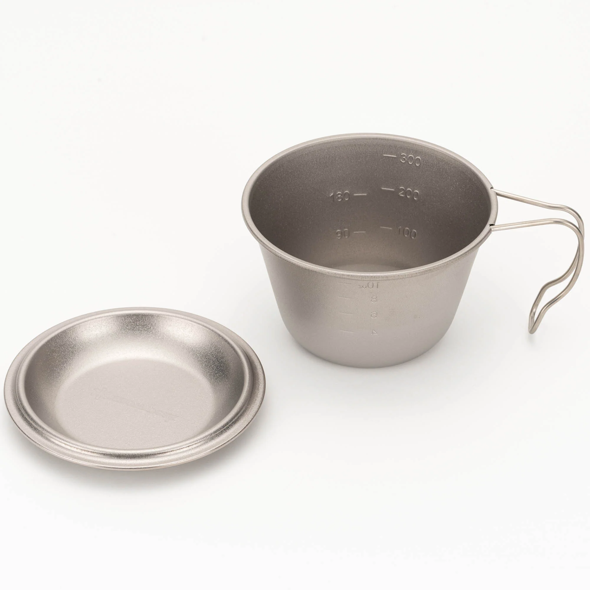 Deep Titanium Backpacker's Cup with Lid - Image 4