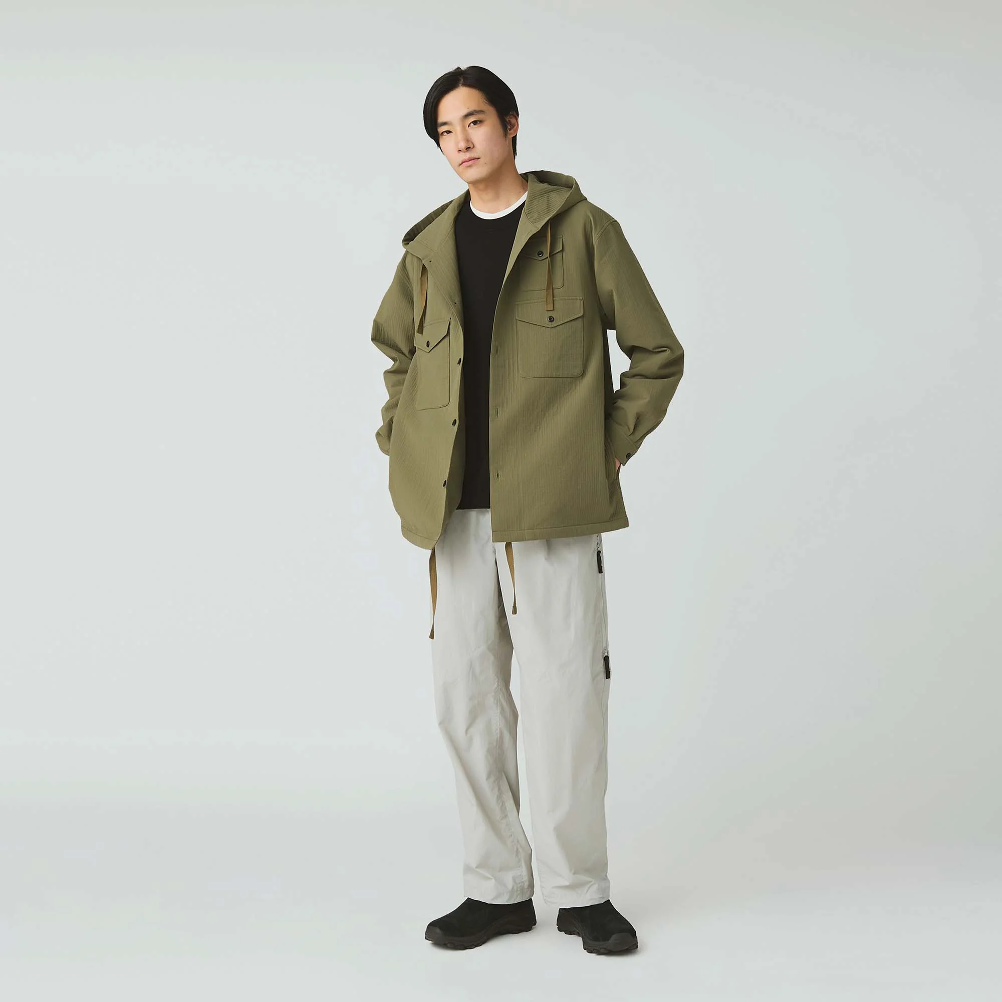 Easy Cloth Hooded Shirt - Image 15