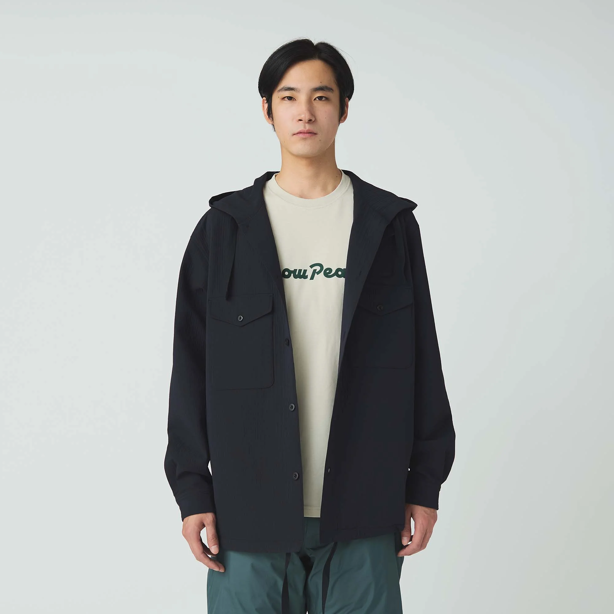 Easy Cloth Hooded Shirt - Image 3