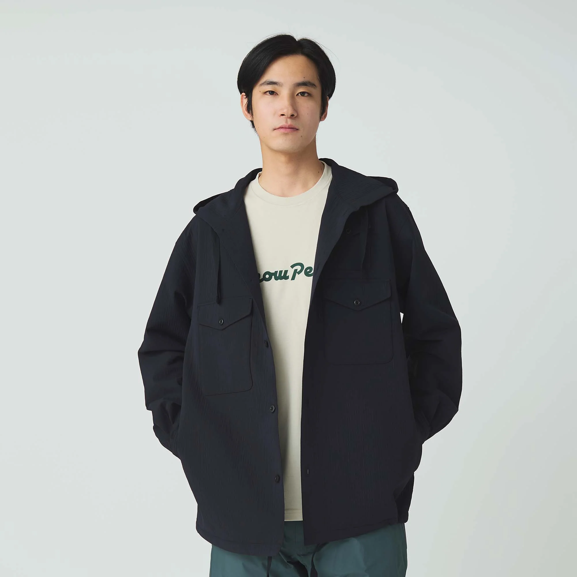 Easy Cloth Hooded Shirt - Image 5