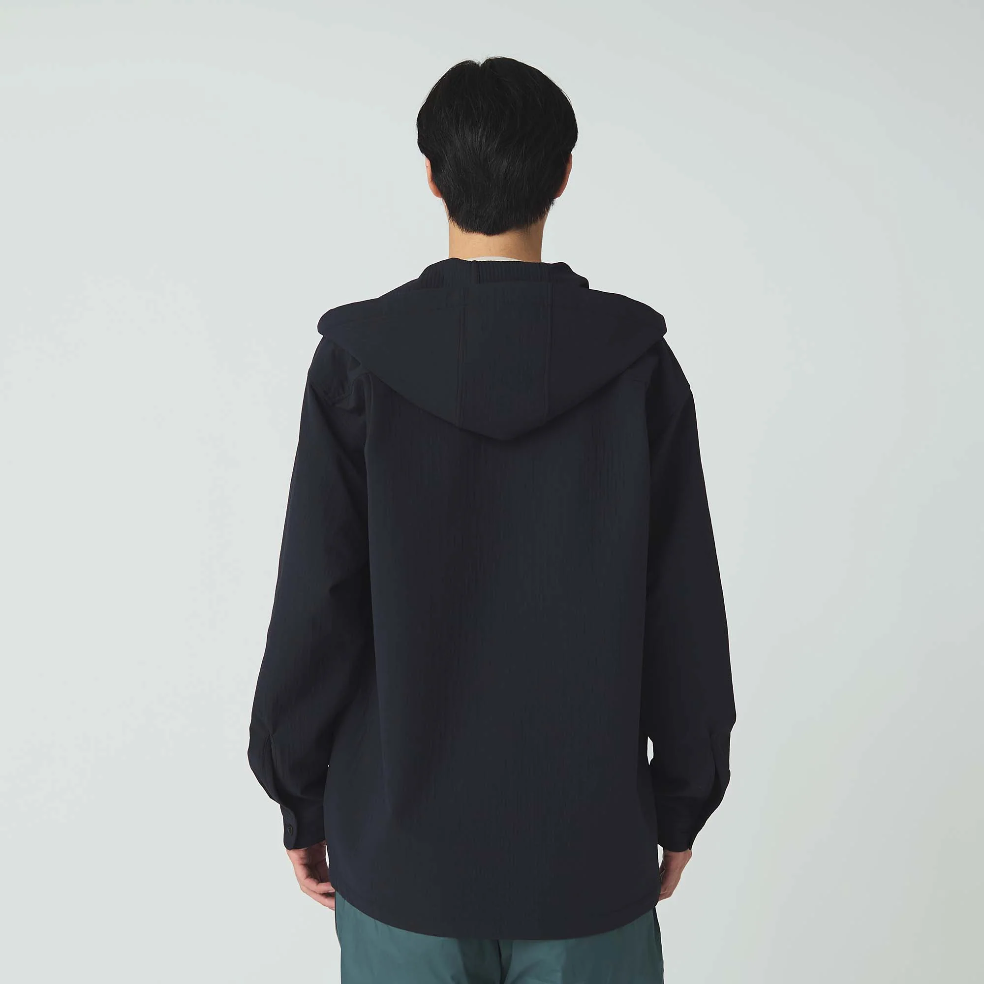 Easy Cloth Hooded Shirt - Image 7