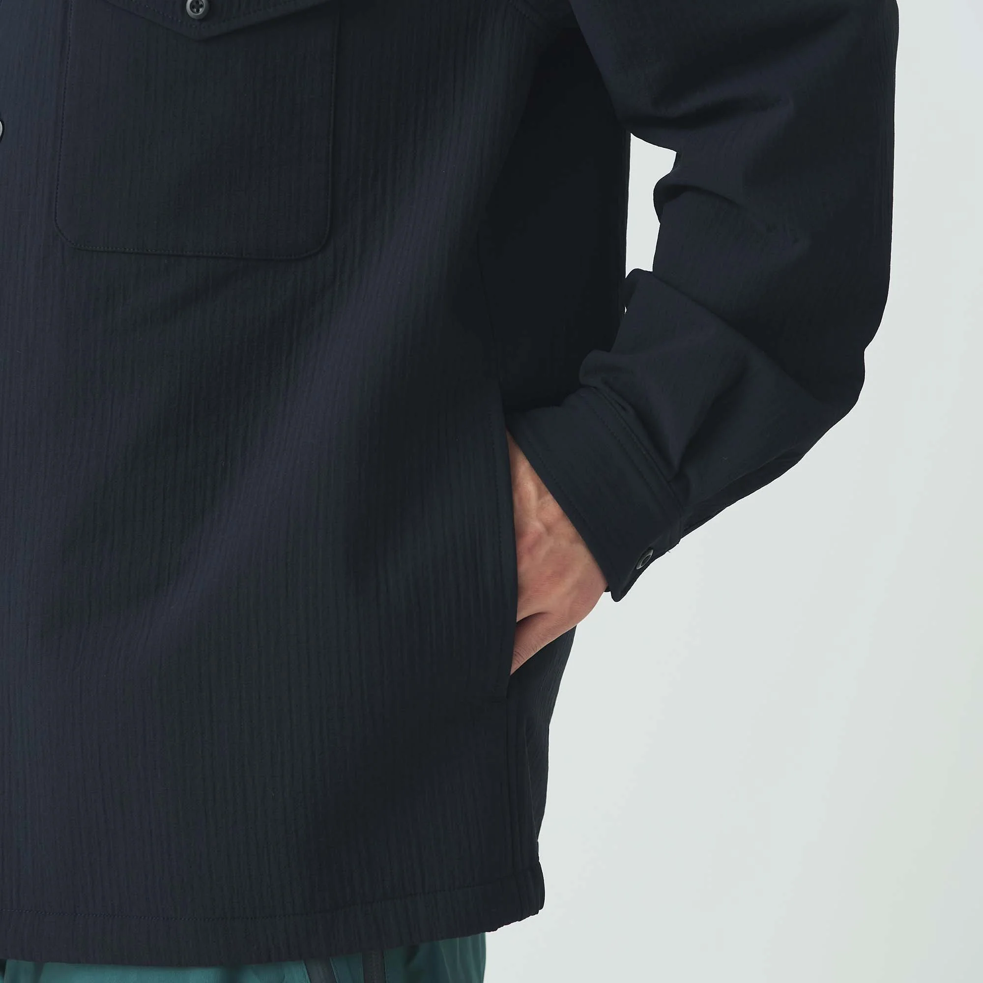 Easy Cloth Hooded Shirt - Image 9
