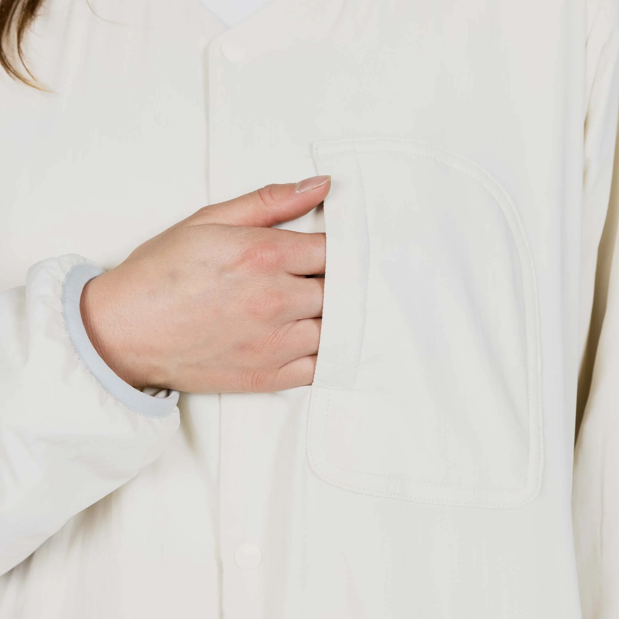 Flexible Insulated Cardigan - Image 6