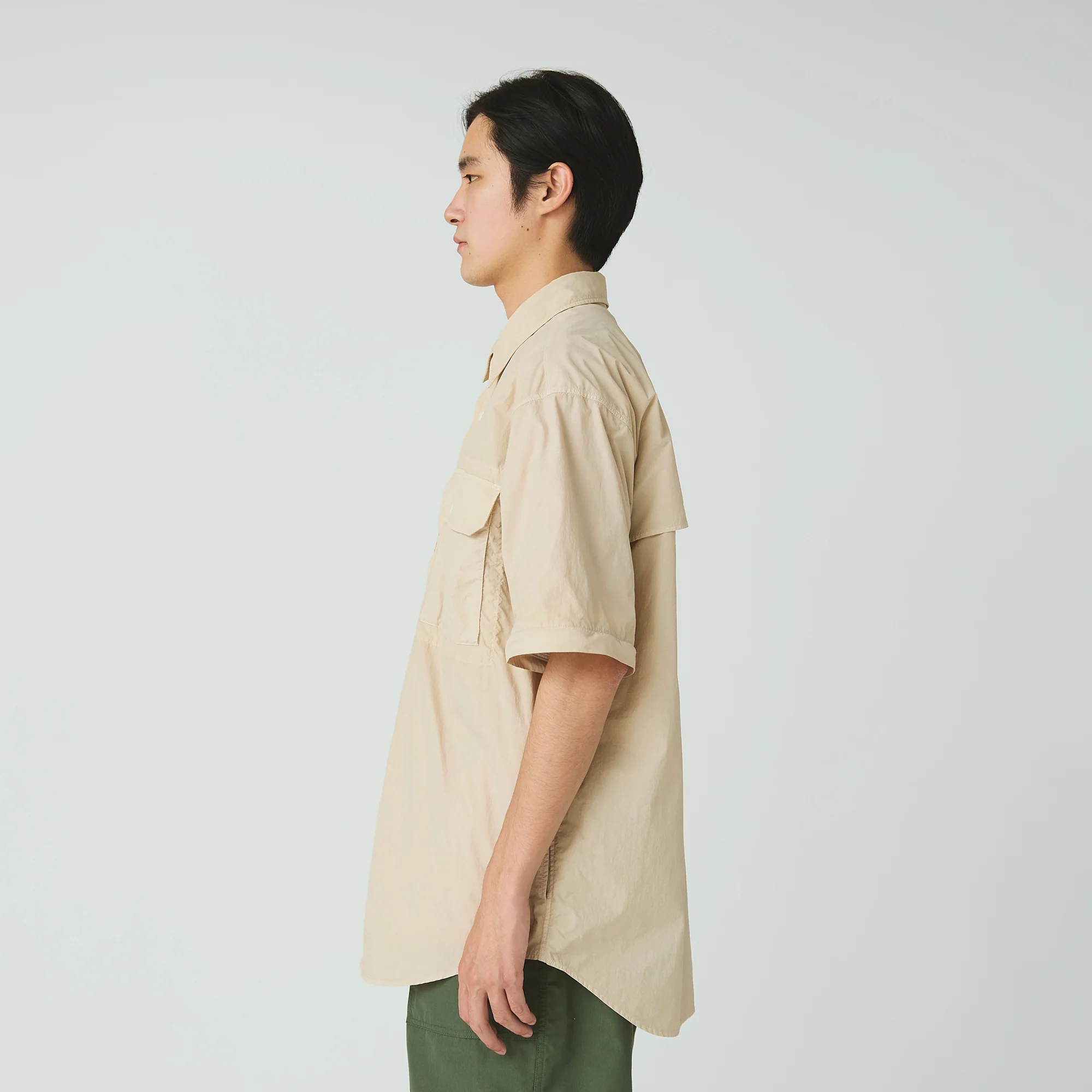 Garment Dyed Convertible Shirt - Image 16