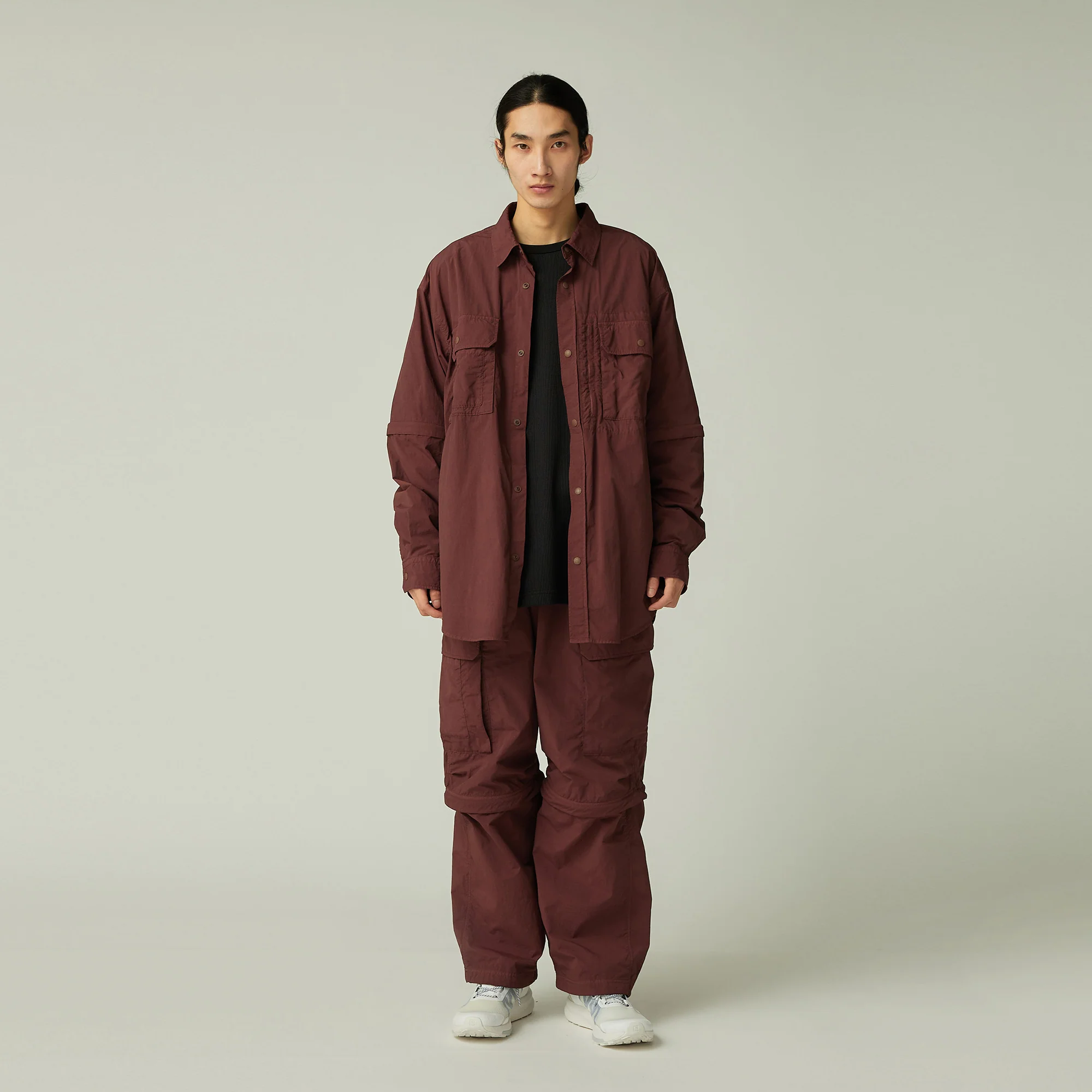 Garment Dyed Convertible Shirt - Image 23