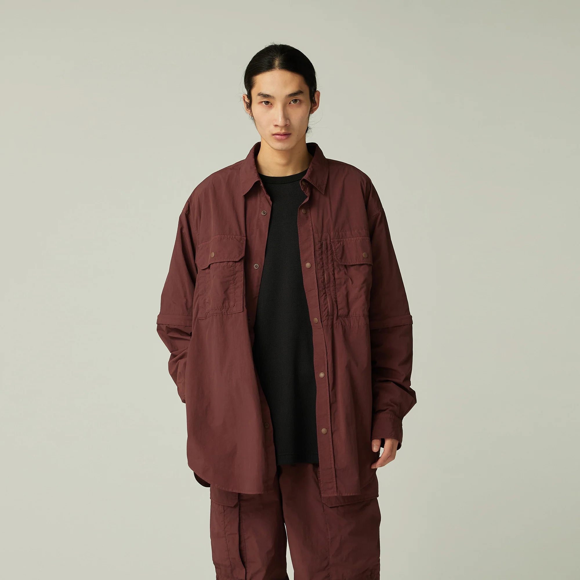 Garment Dyed Convertible Shirt - Image 24