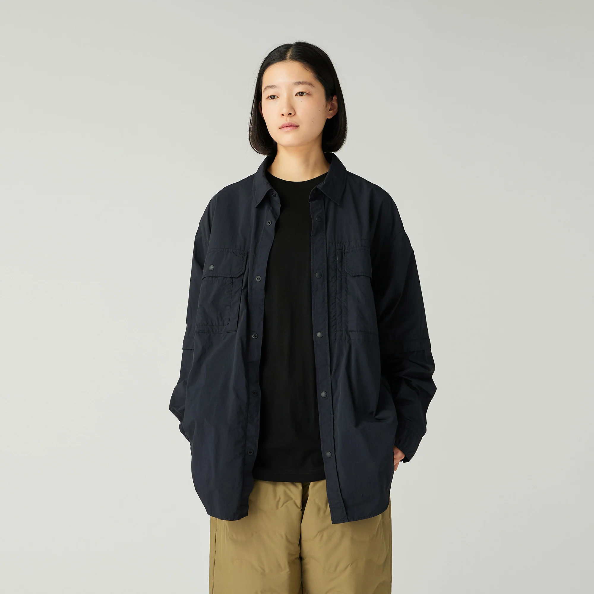 Garment Dyed Convertible Shirt - Image 29