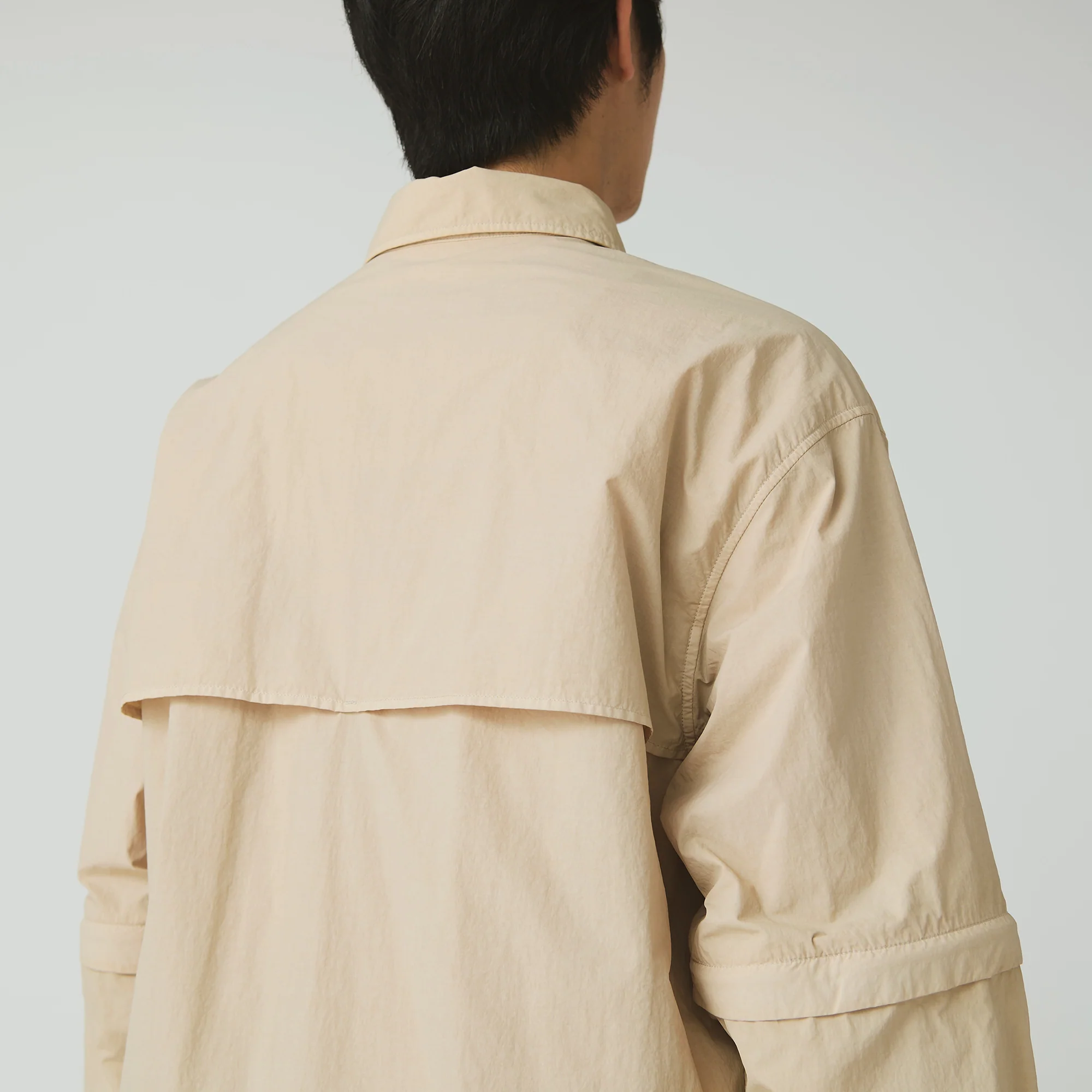 Garment Dyed Convertible Shirt - Image 9