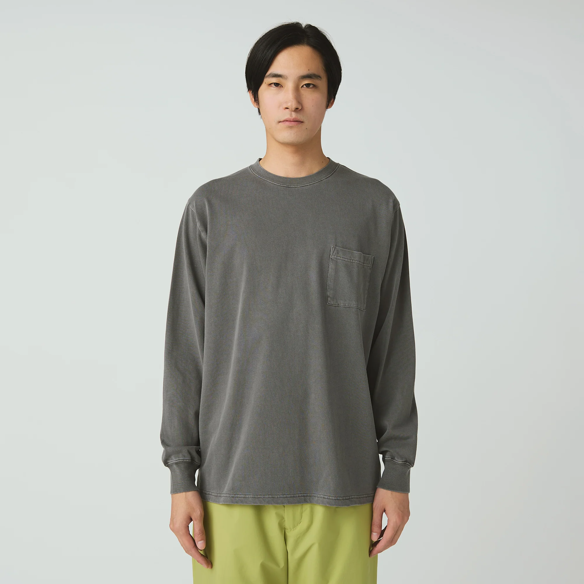 Garment Dyed L/S T-Shirt - Image 4