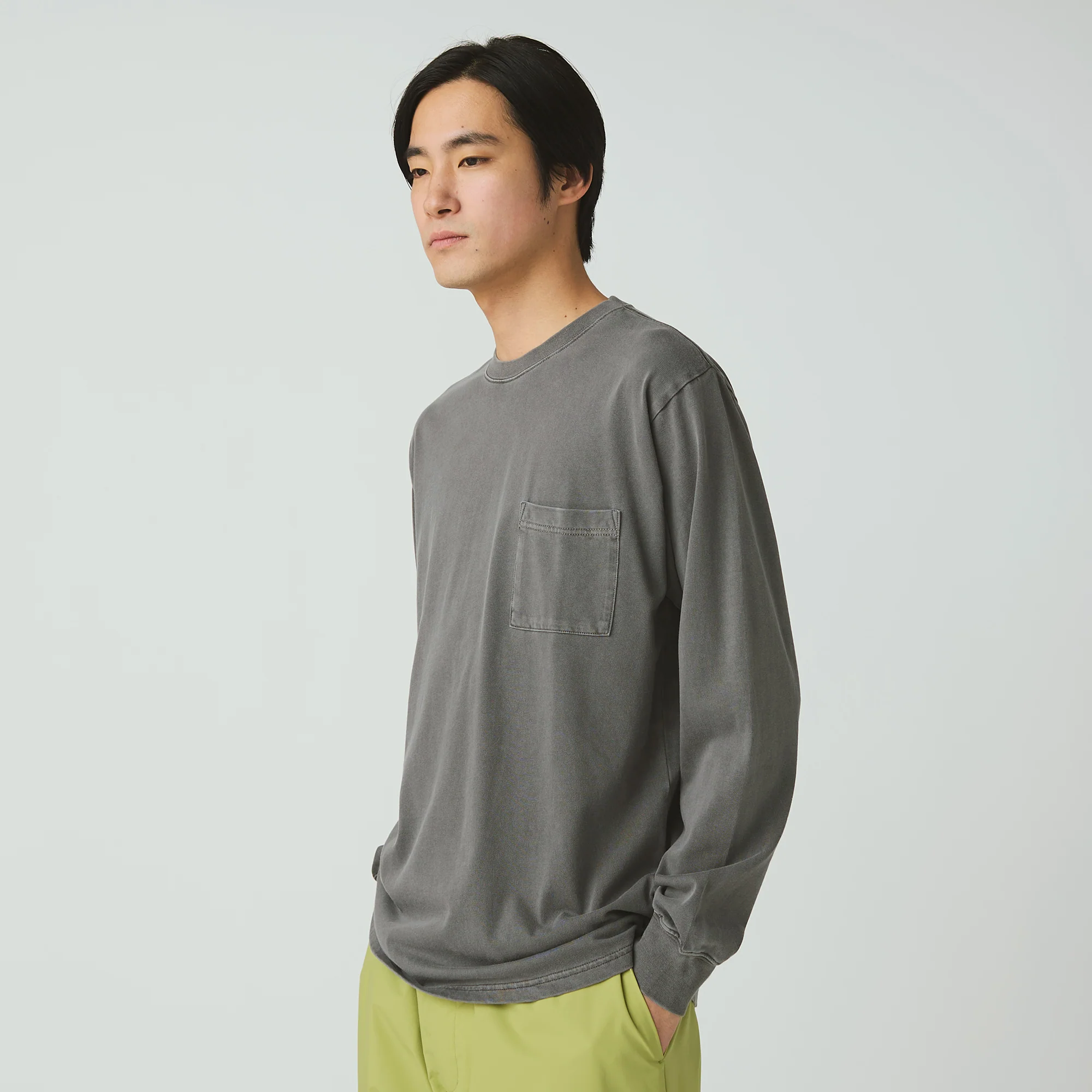 Garment Dyed L/S T-Shirt - Image 5