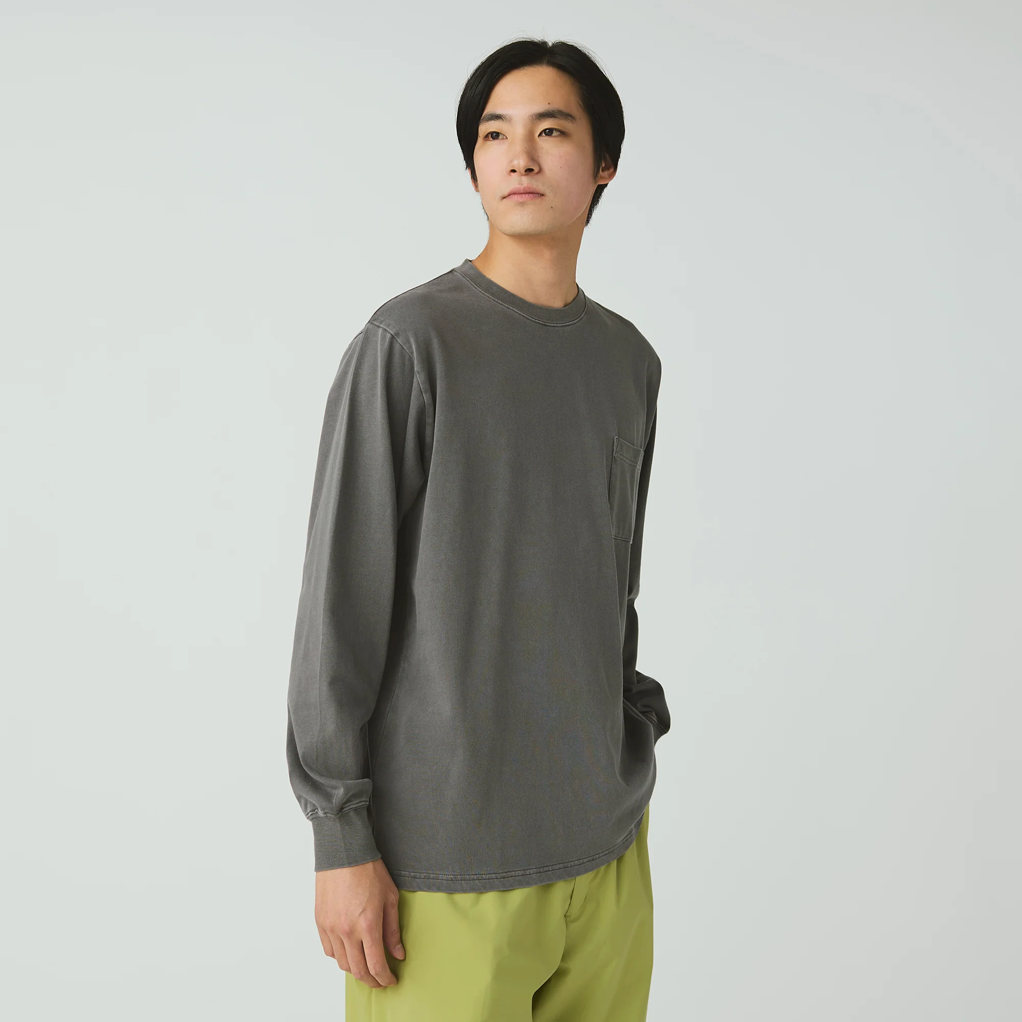 Garment Dyed L/S T-Shirt - Image 6