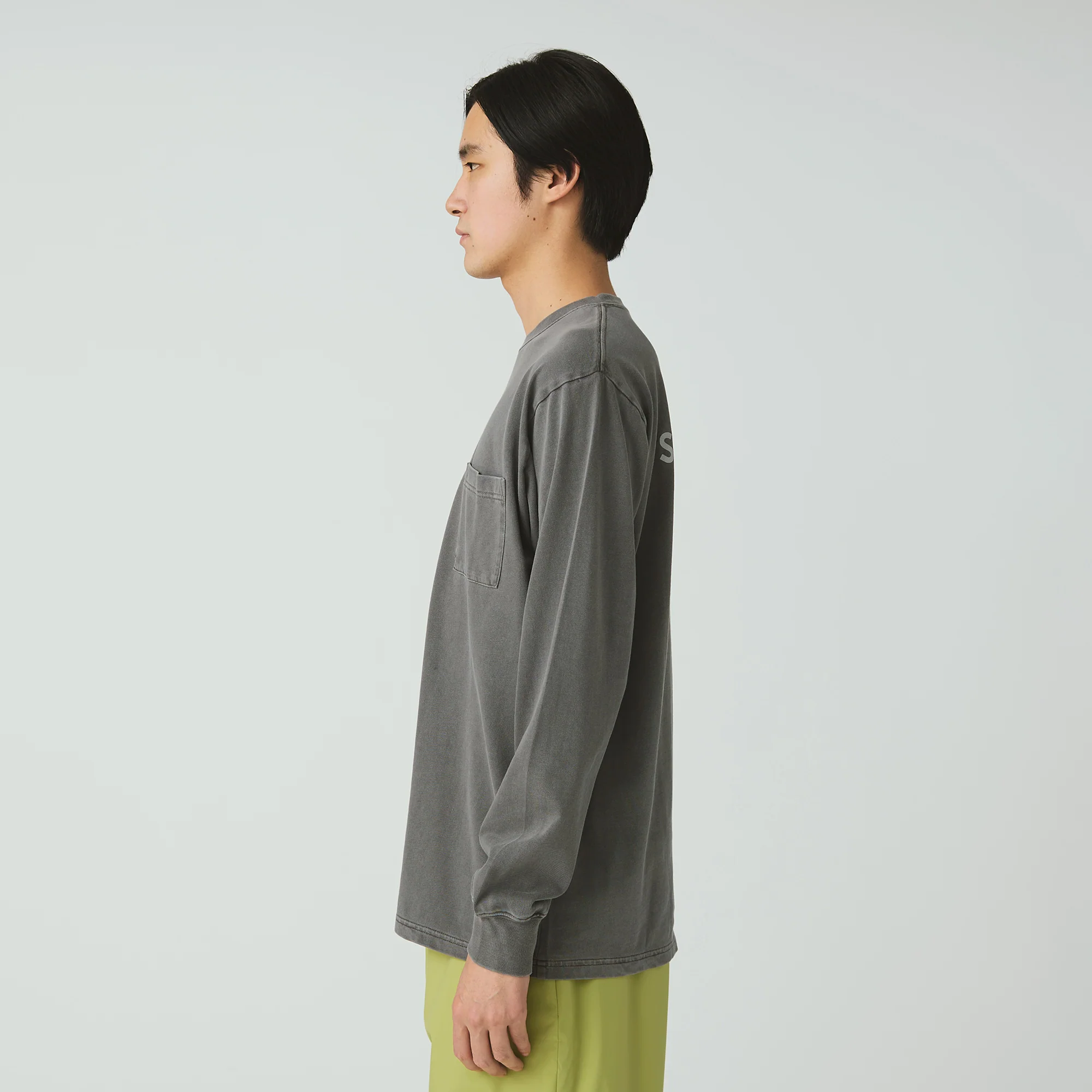 Garment Dyed L/S T-Shirt - Image 7