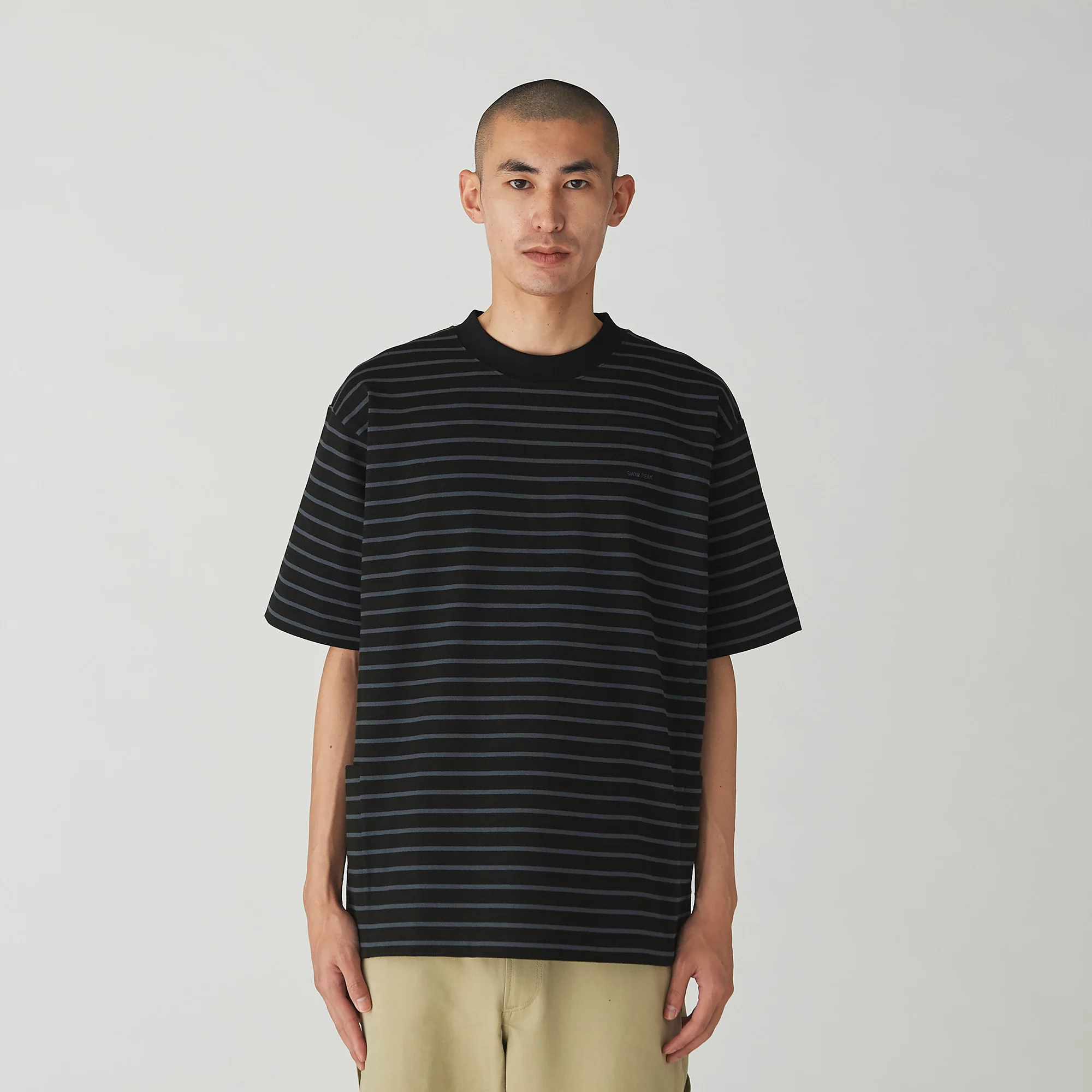 Heavy Cotton Border T-Shirt - Image 3