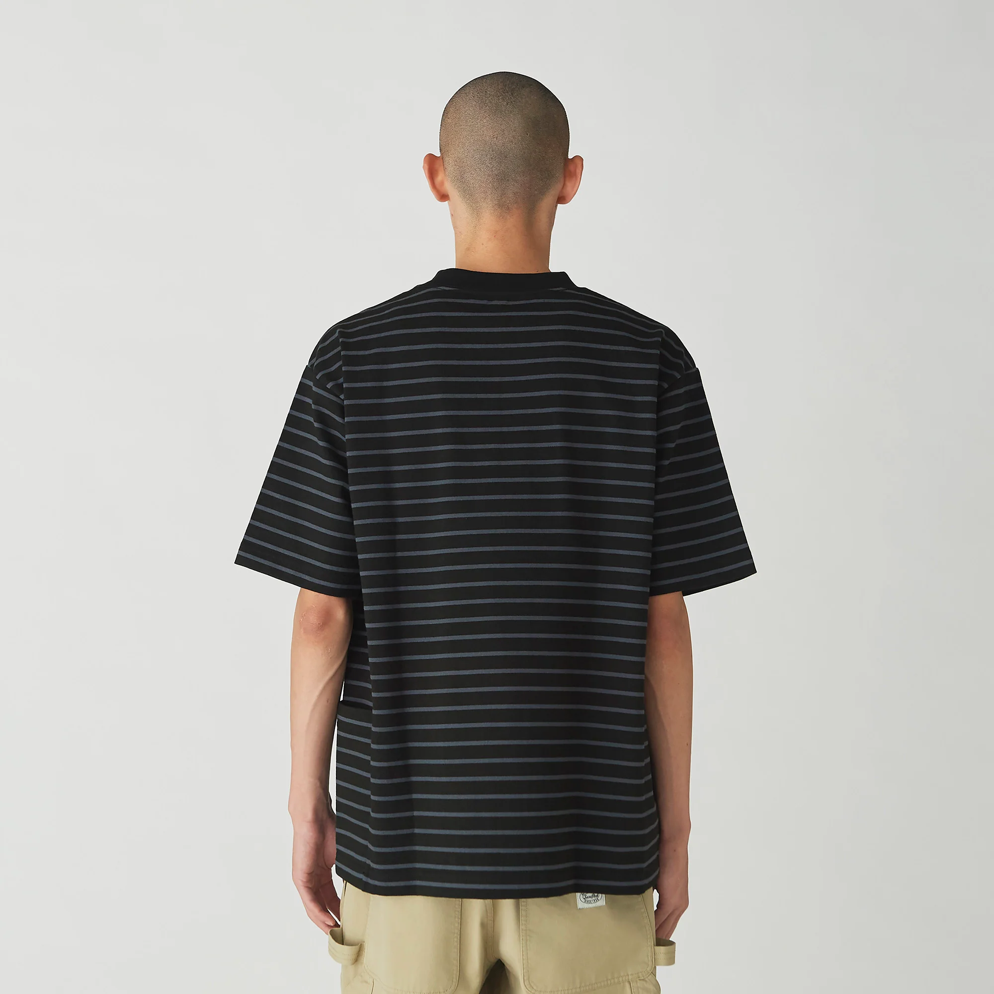 Heavy Cotton Border T-Shirt - Image 5