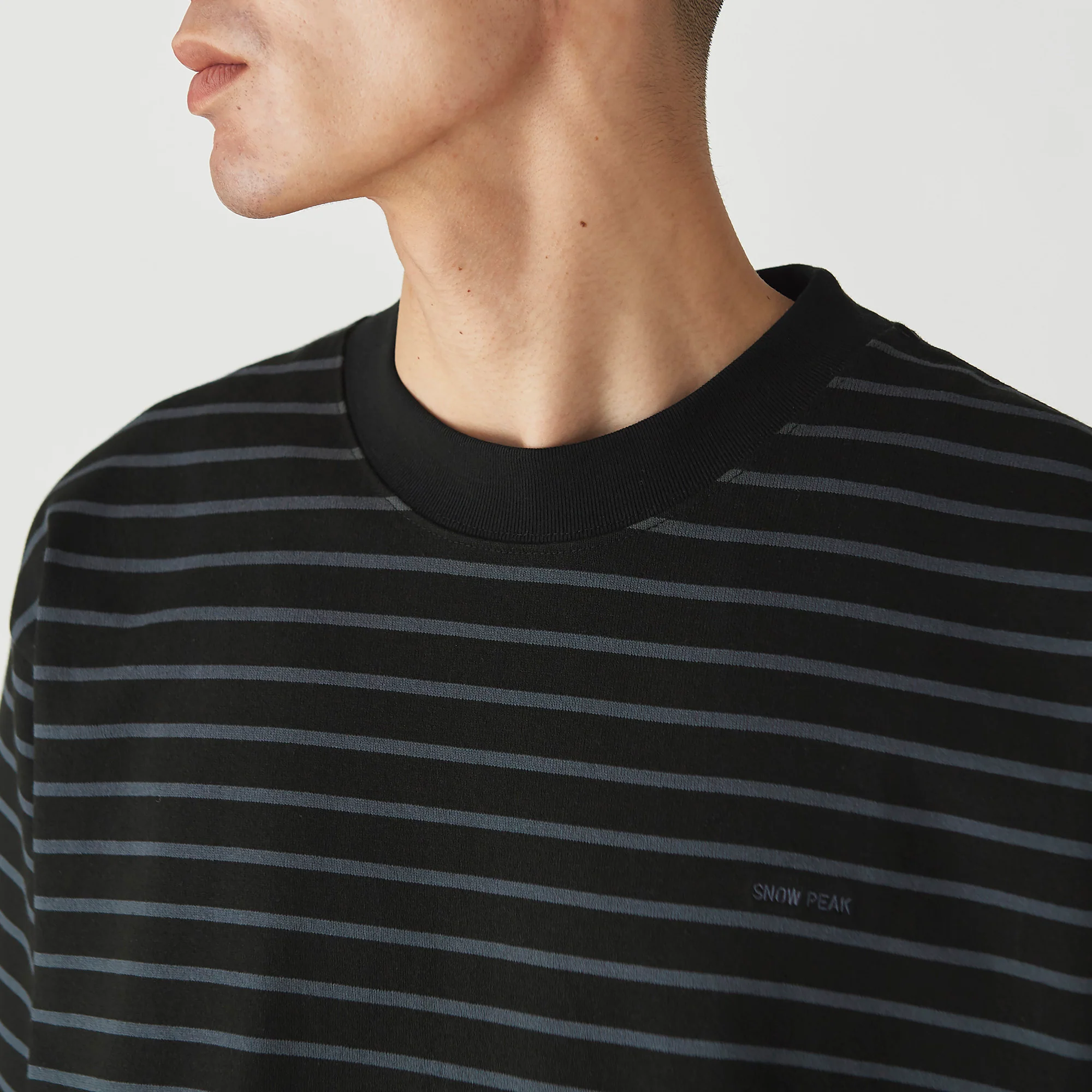 Heavy Cotton Border T-Shirt - Image 6