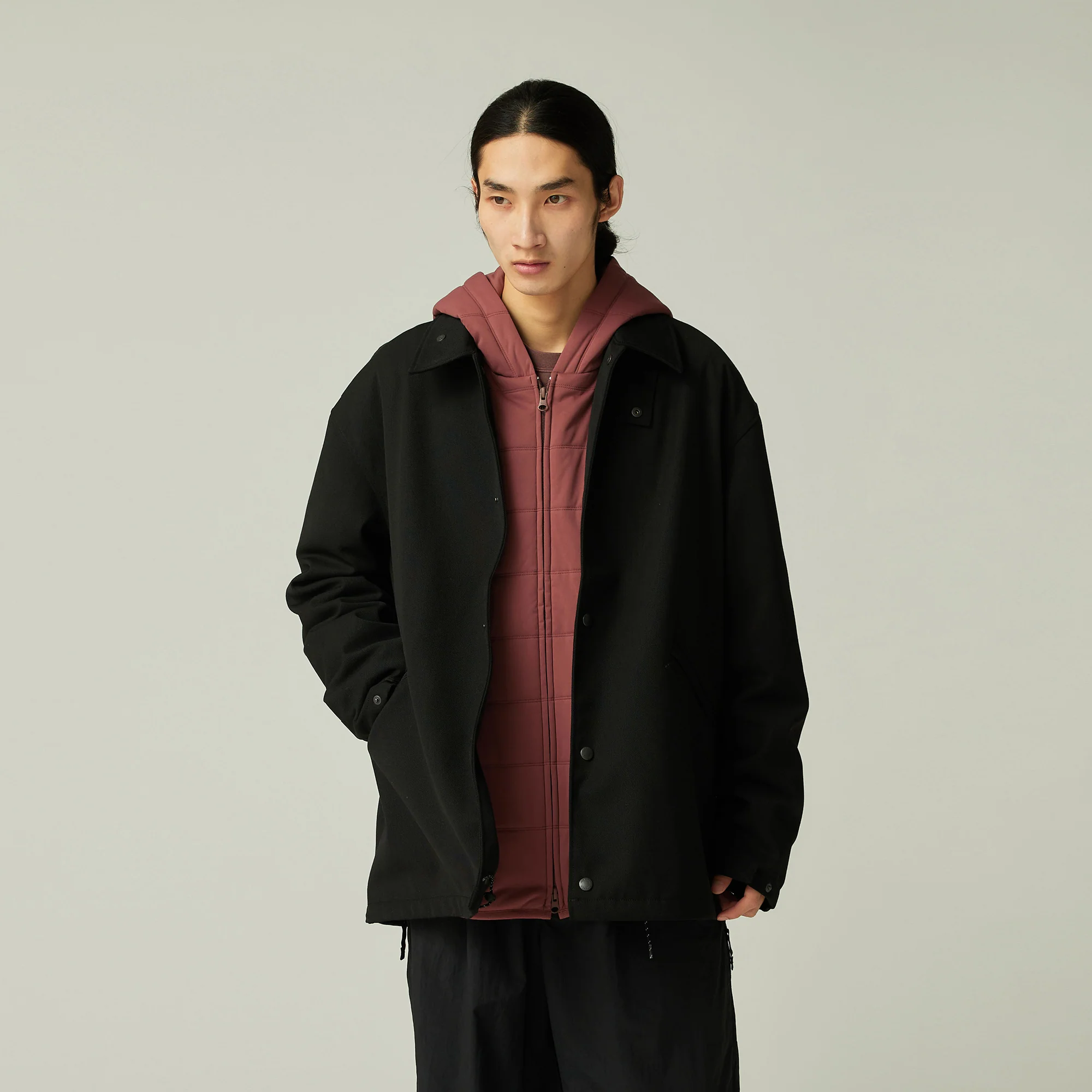 Hybrid Wool Coach Jacket - Image 4