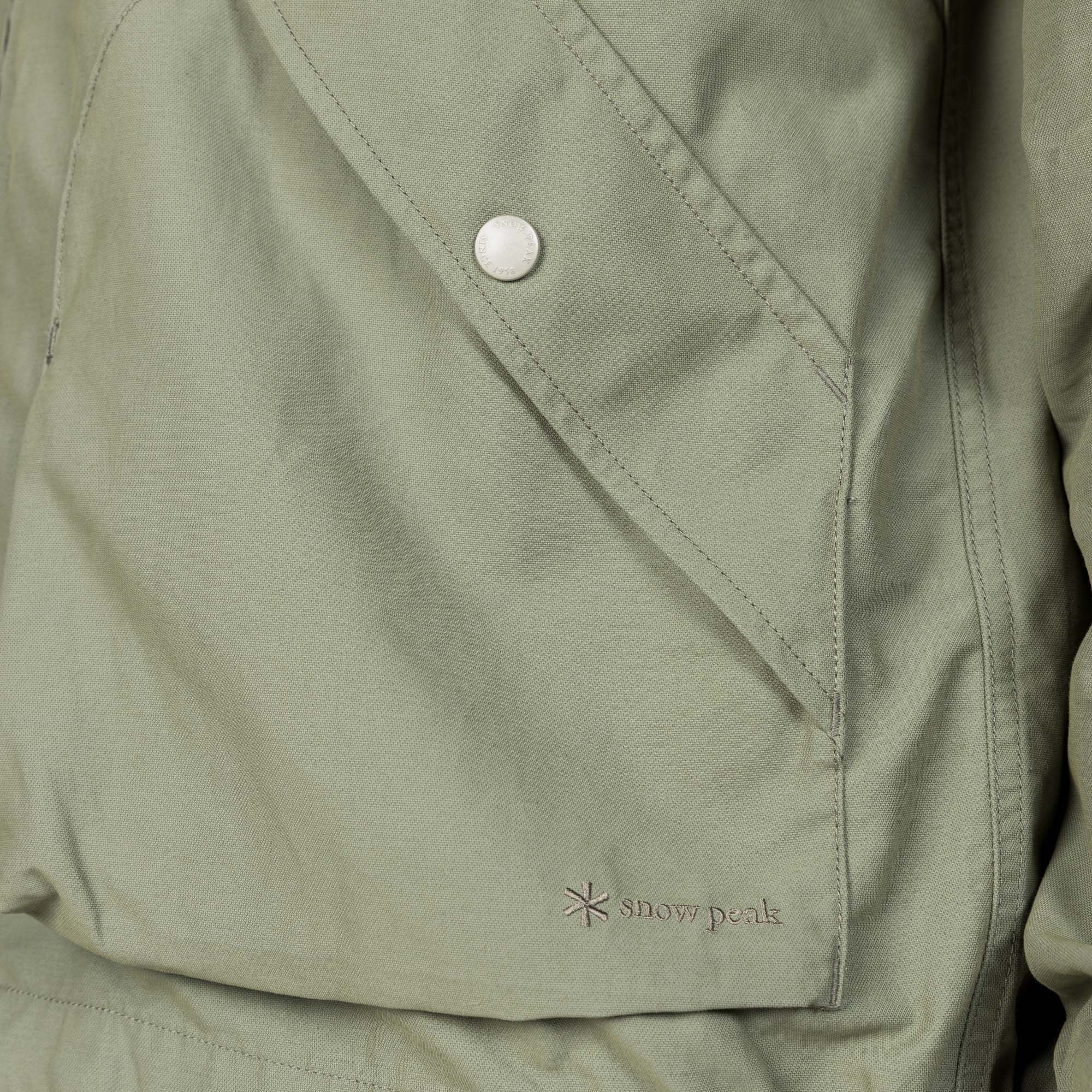 Light Dobby Cloth Harrington Jacket - Image 9