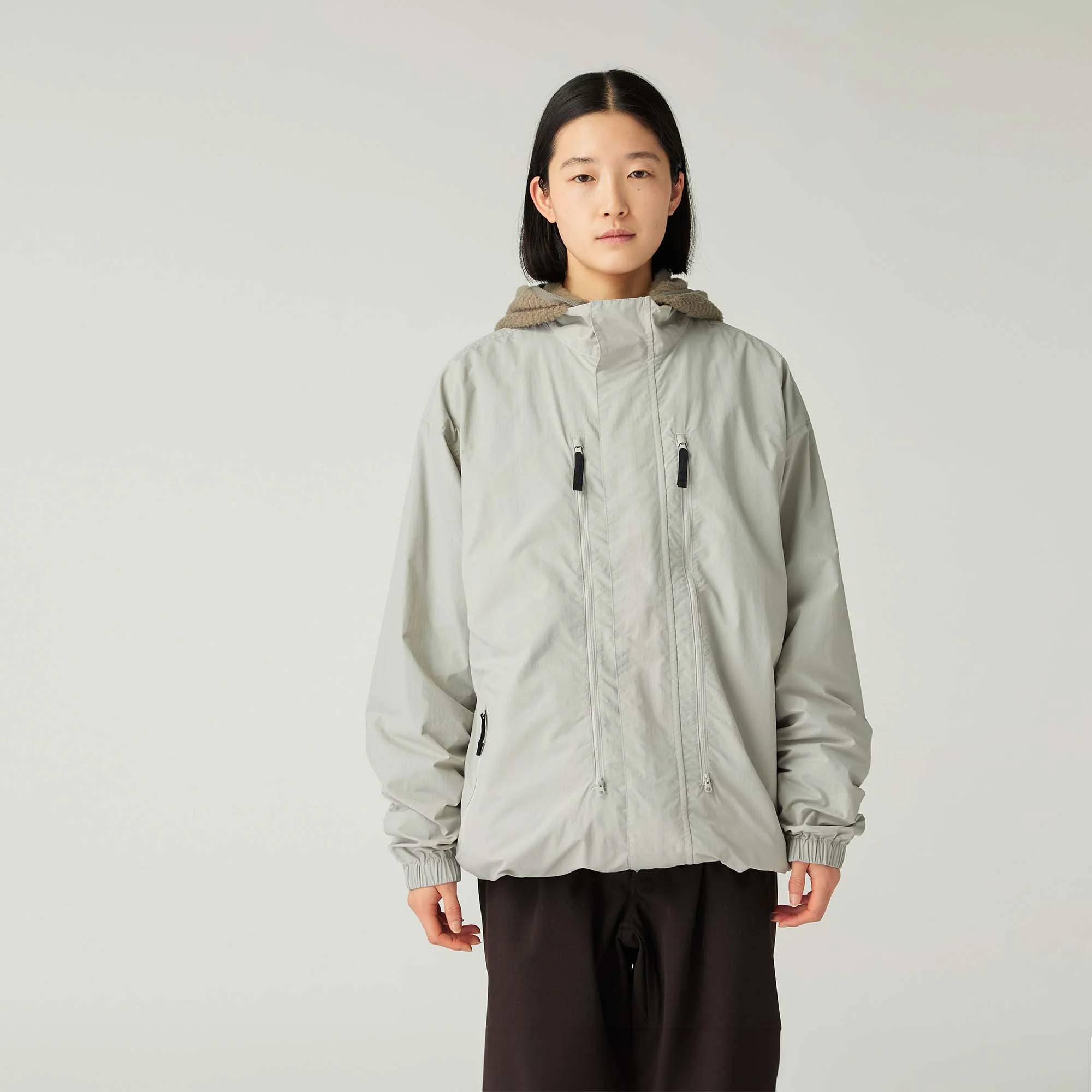 Nylon Tussah Utility Storage Jacket - Image 3