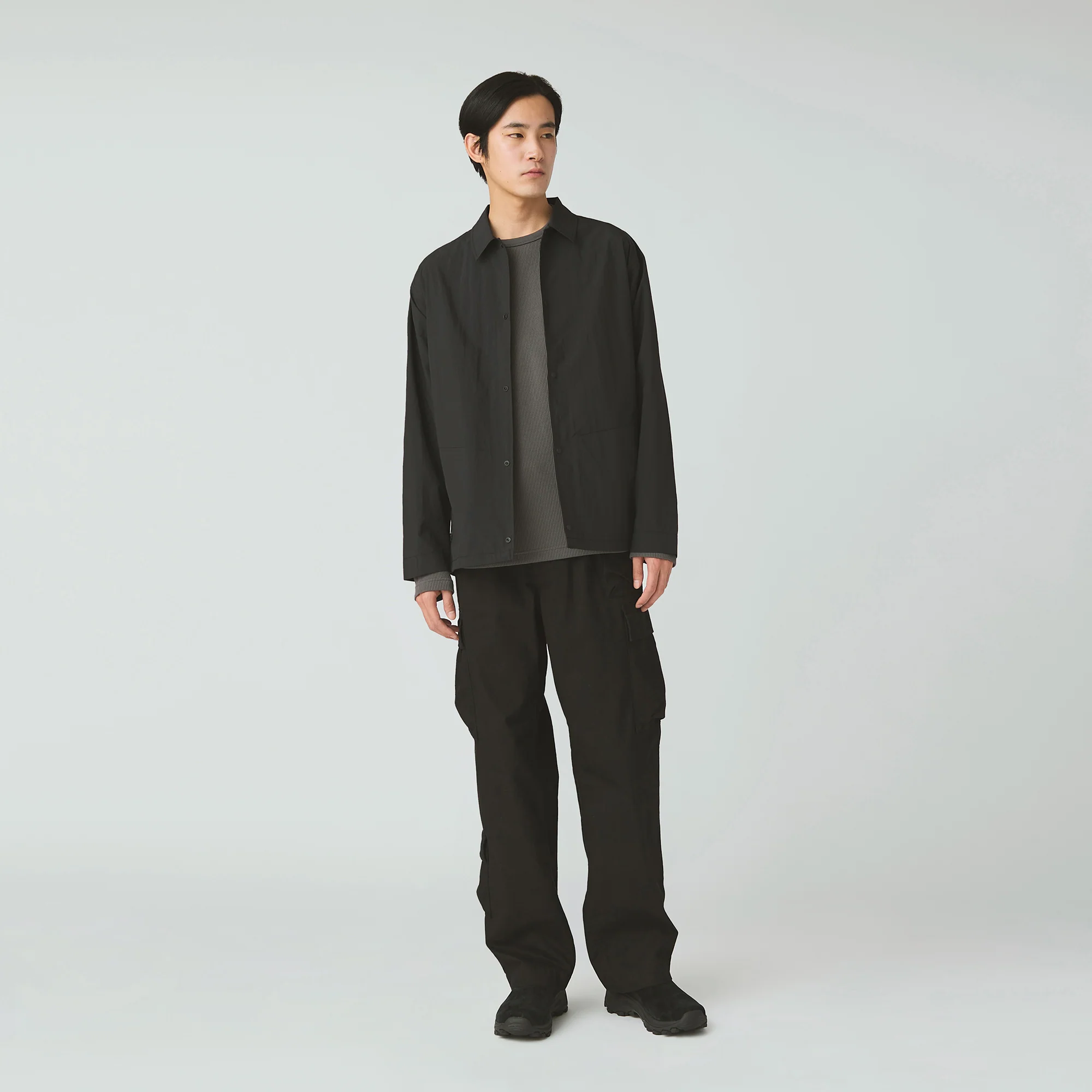 Nylon Tussah Utility Storage Shirt - Image 15