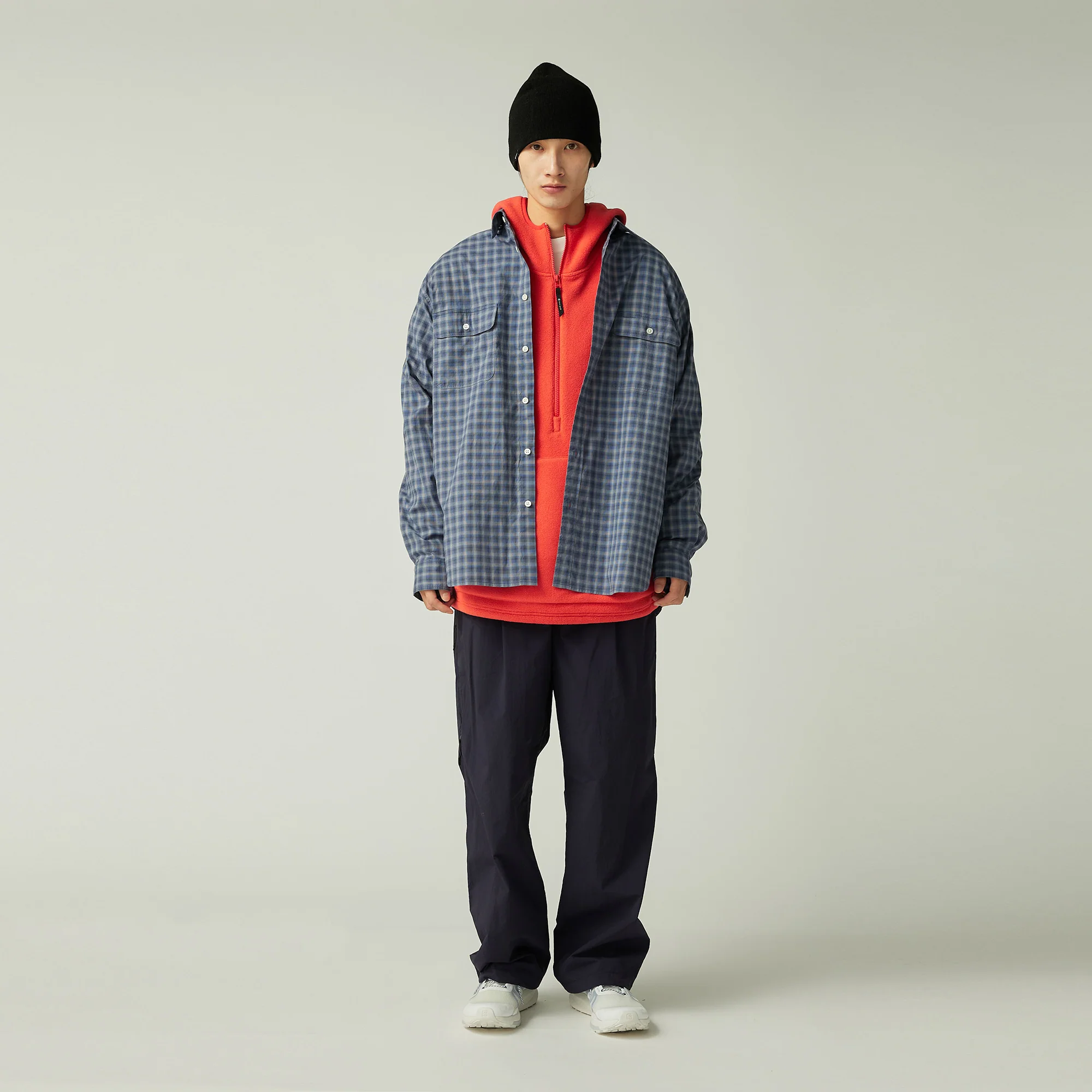 Organic Cotton Ombre Check Shirt - Image 12