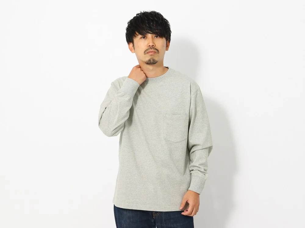 Recycled Cotton Long Sleeve T-Shirt - Image 3
