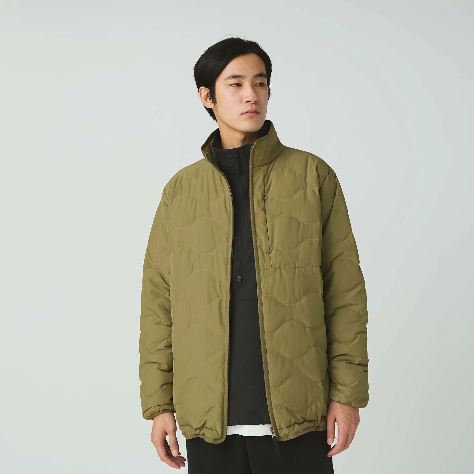 Seamless Quilted Down Jacket - Image 4