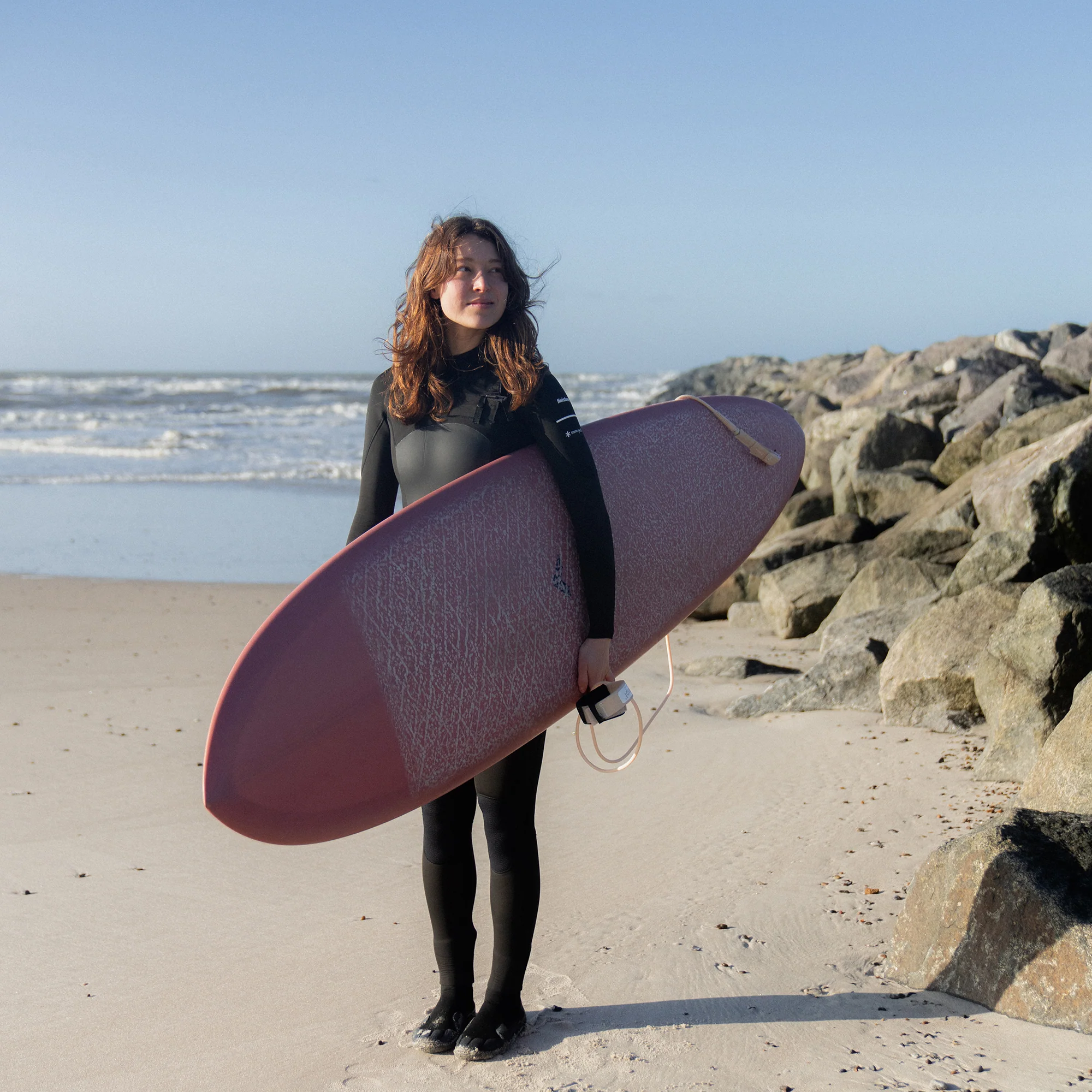 Snow Peak + Finisterre Women's 3mm Yulex Chest Zip Wetsuit - Image 17