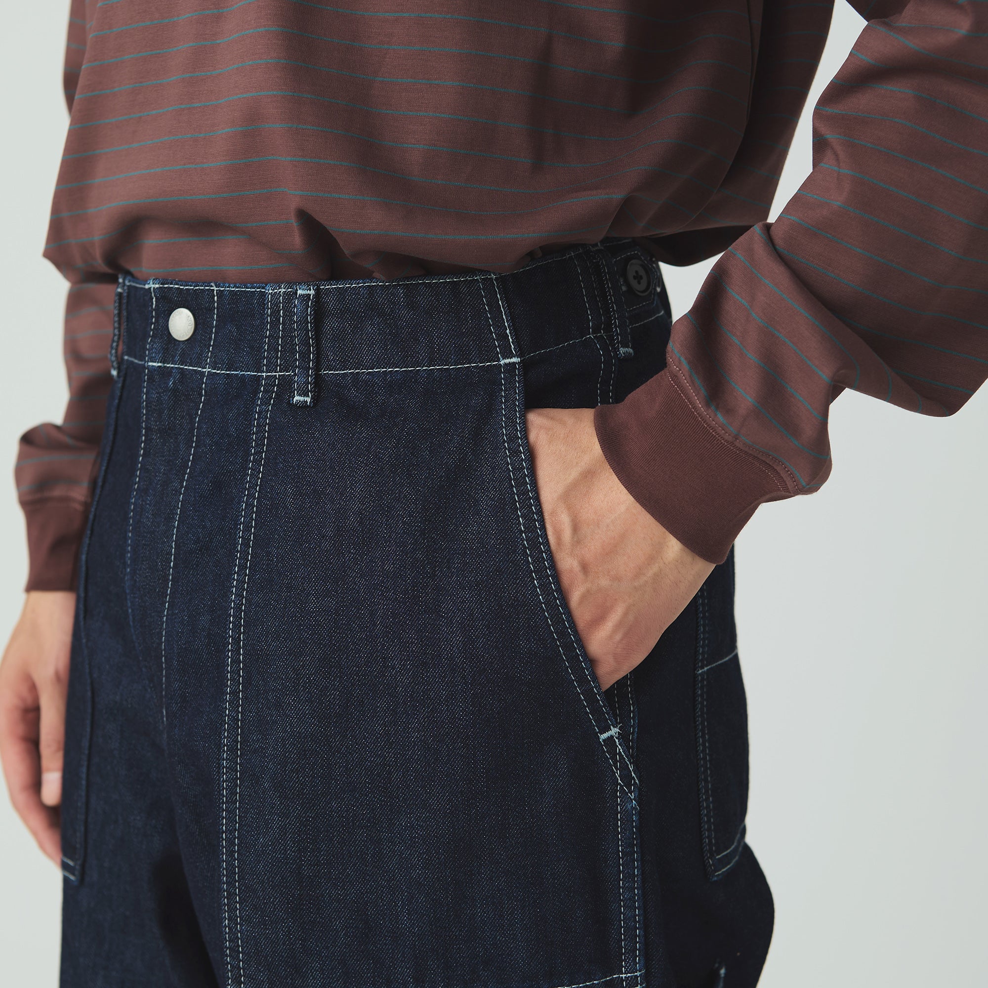 TAKIBI Denim Pants - Image 7