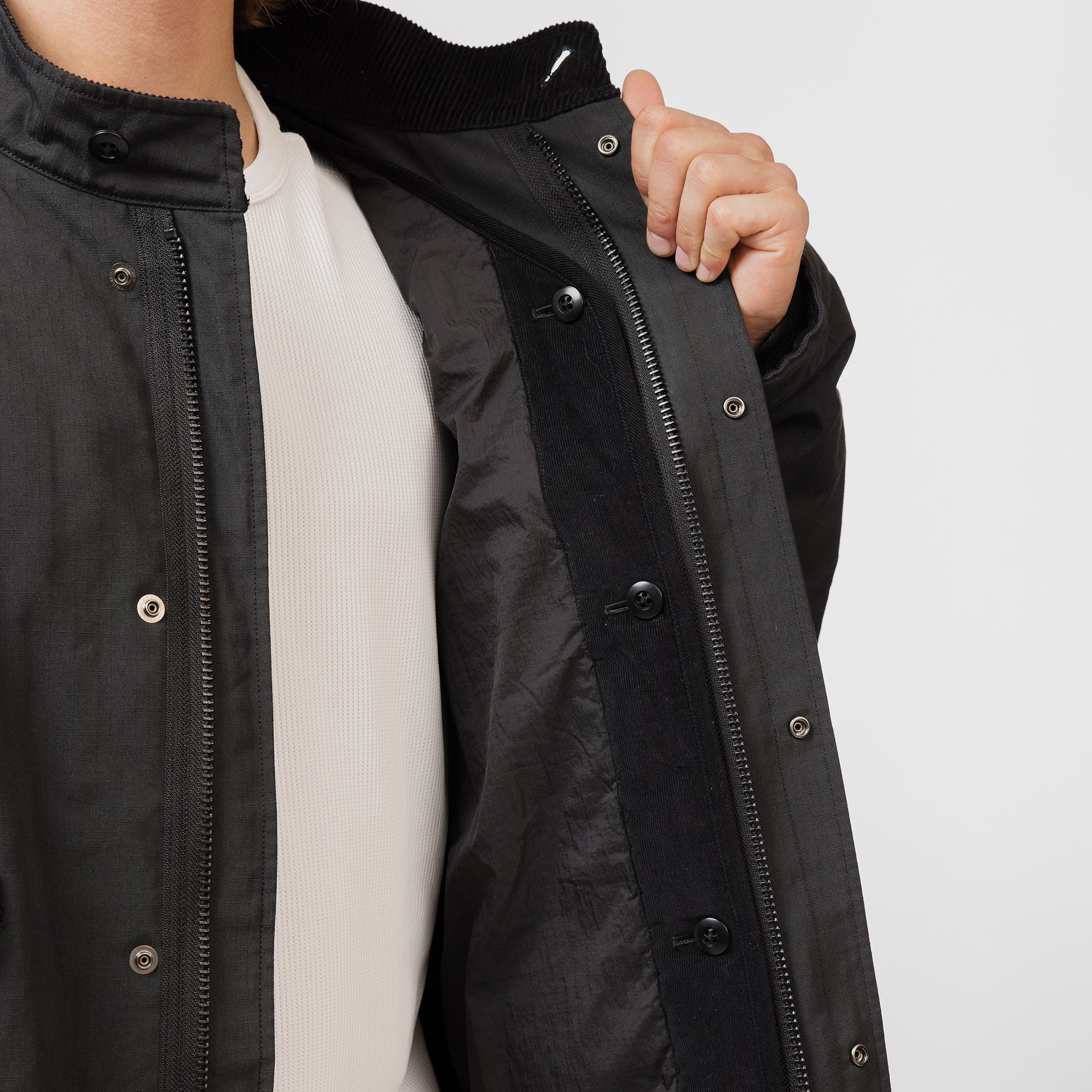 TAKIBI Ripstop Adjustable Fishtail Coat - Image 13