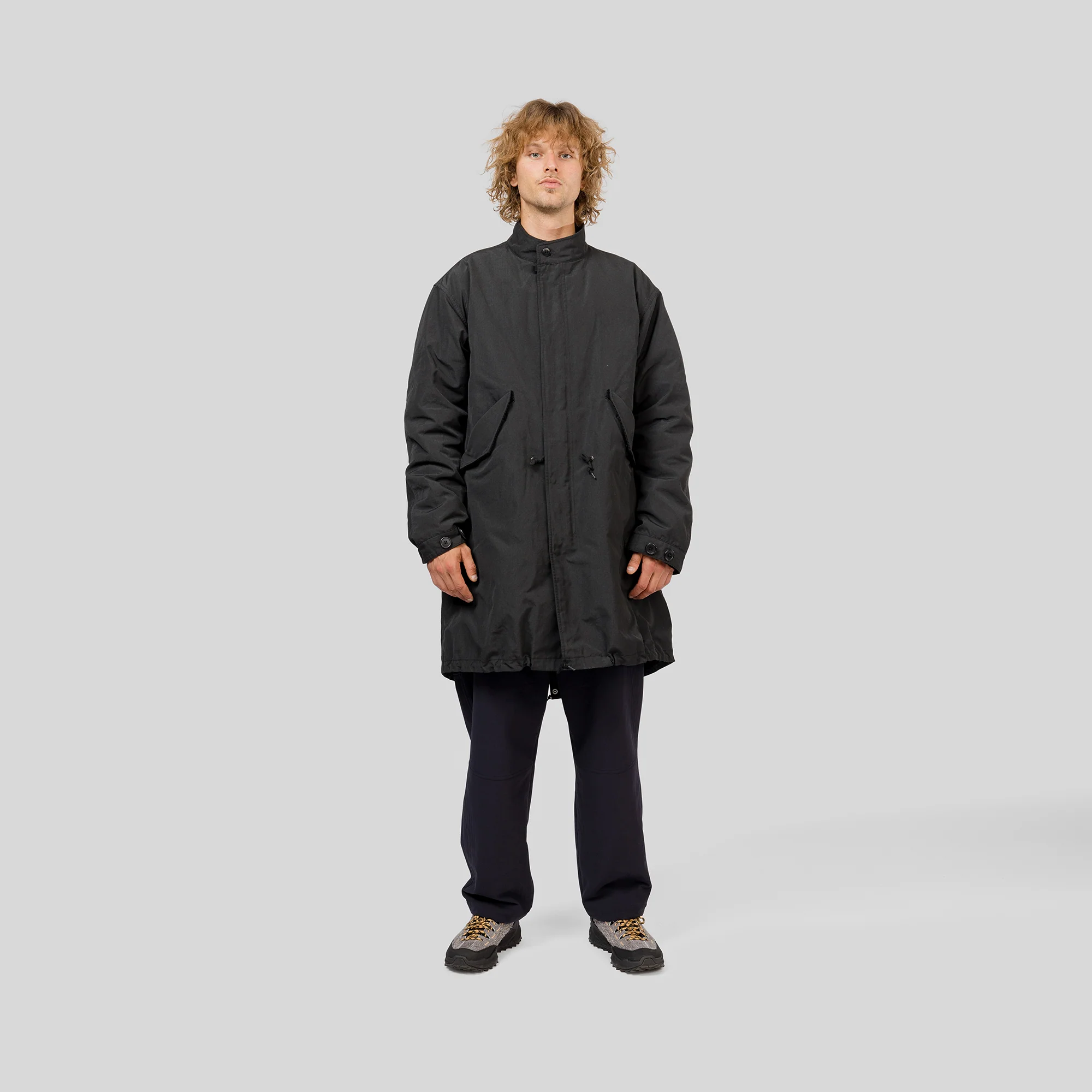 TAKIBI Ripstop Adjustable Fishtail Coat - Image 3
