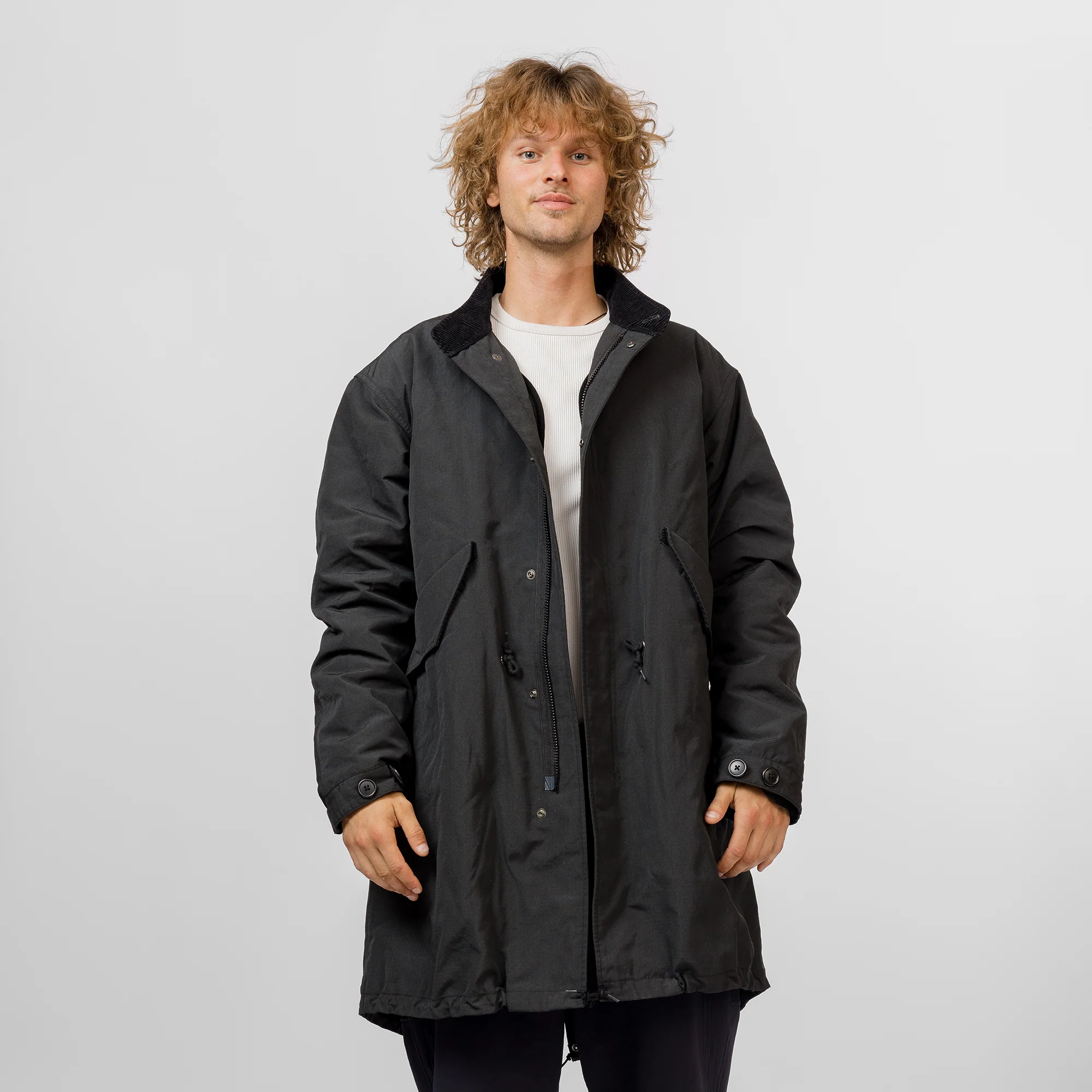 TAKIBI Ripstop Adjustable Fishtail Coat - Image 5