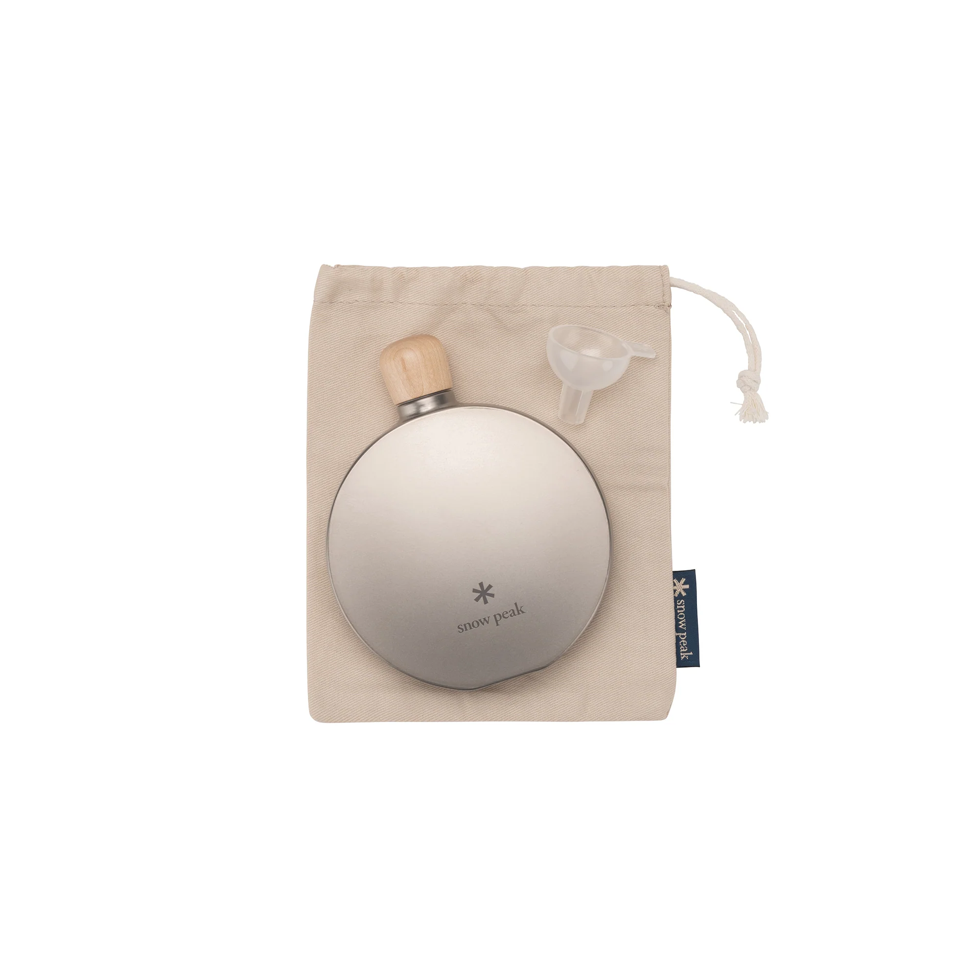Titanium Curved Flask - Image 8
