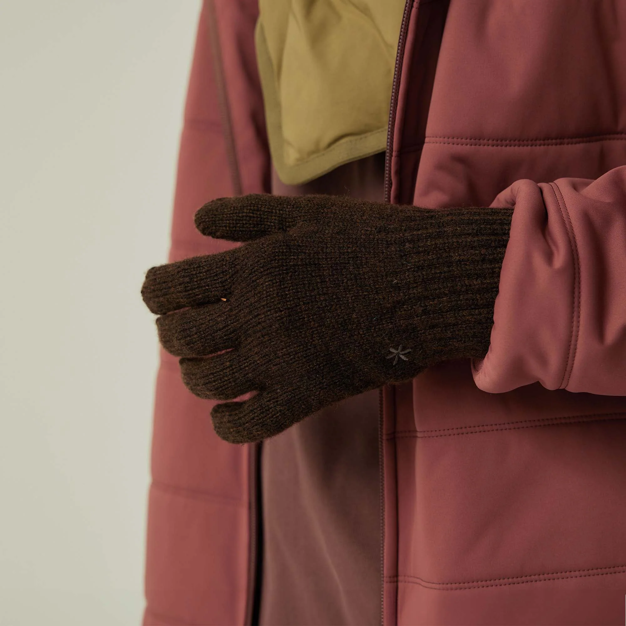 Washable Wool Knit Gloves - Image 13